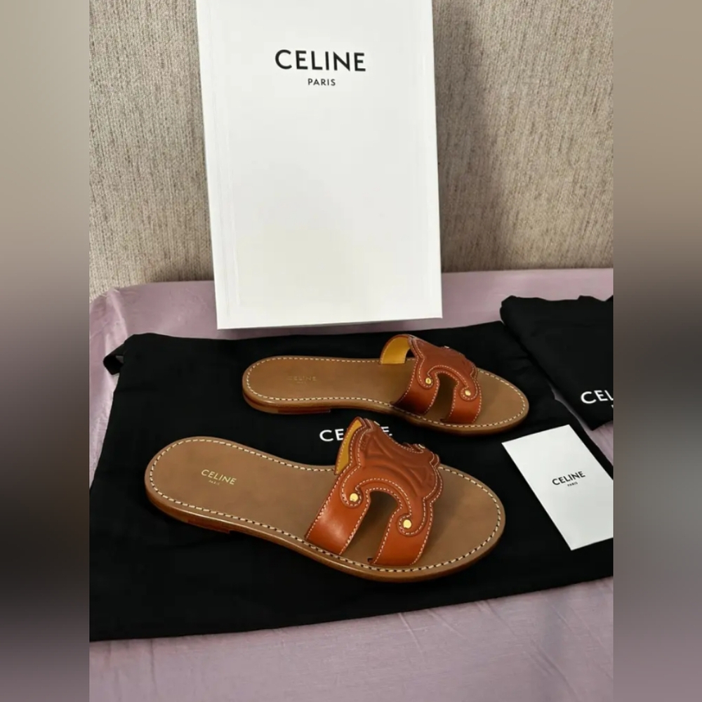 Celine Triomphe Sandals